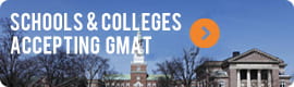 GMAT Accepting Programs