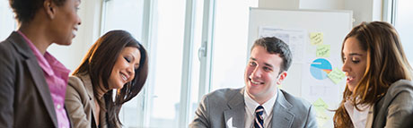 People in a conversation