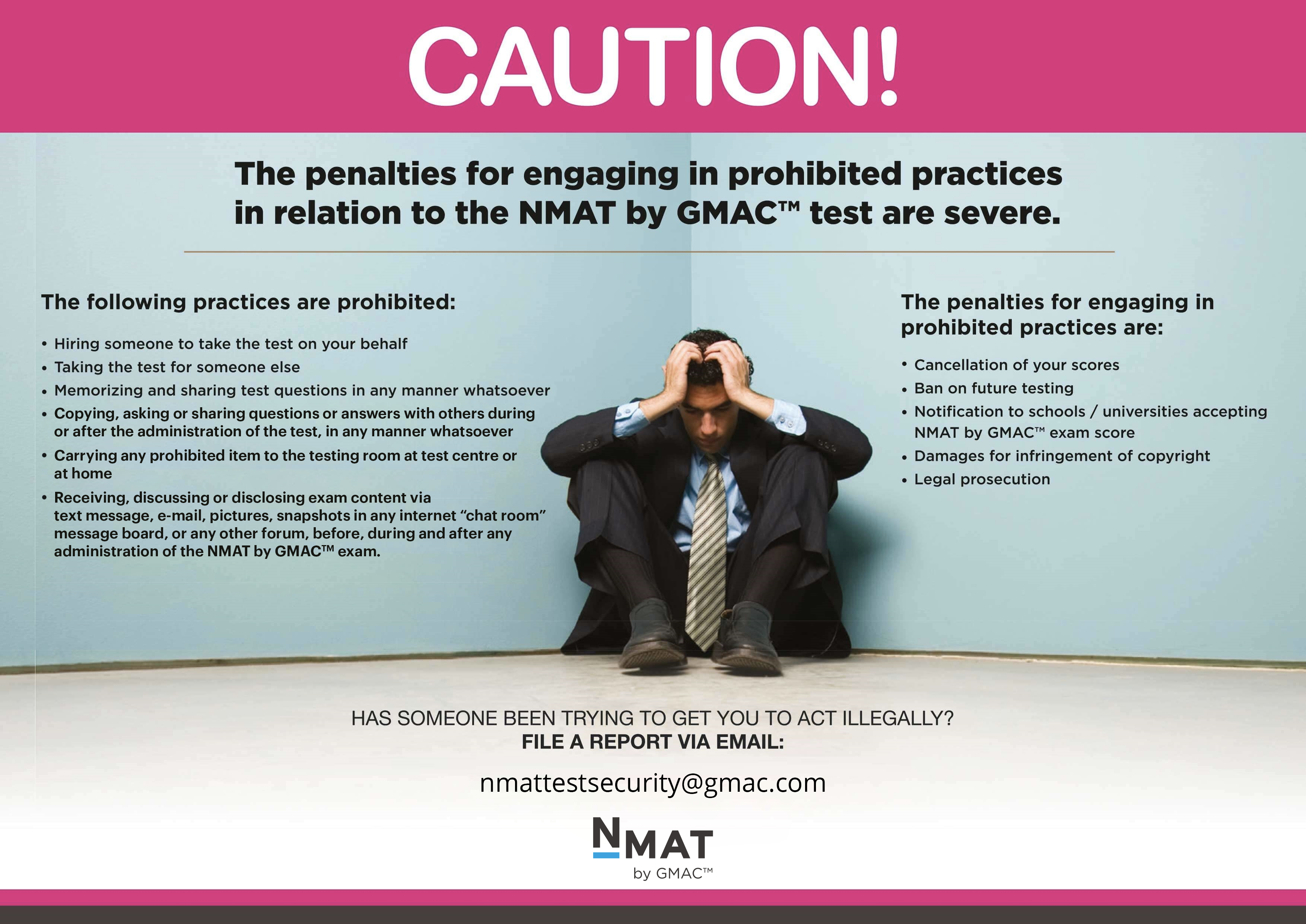 NMAT Prohibited Practices
