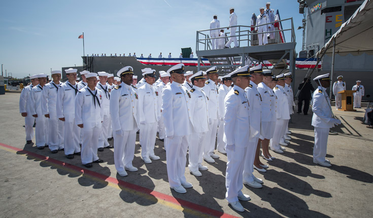 Navy Officers and Enlisted