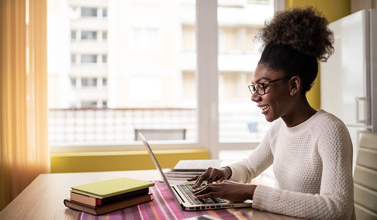 Woman Types Awesome Tweet