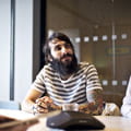 tattooed man