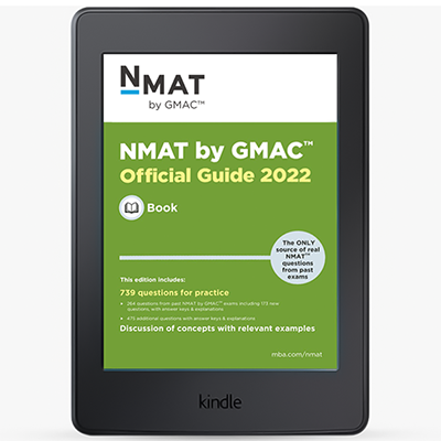 NMAT by GMAC™ Exam Official Guide 2022