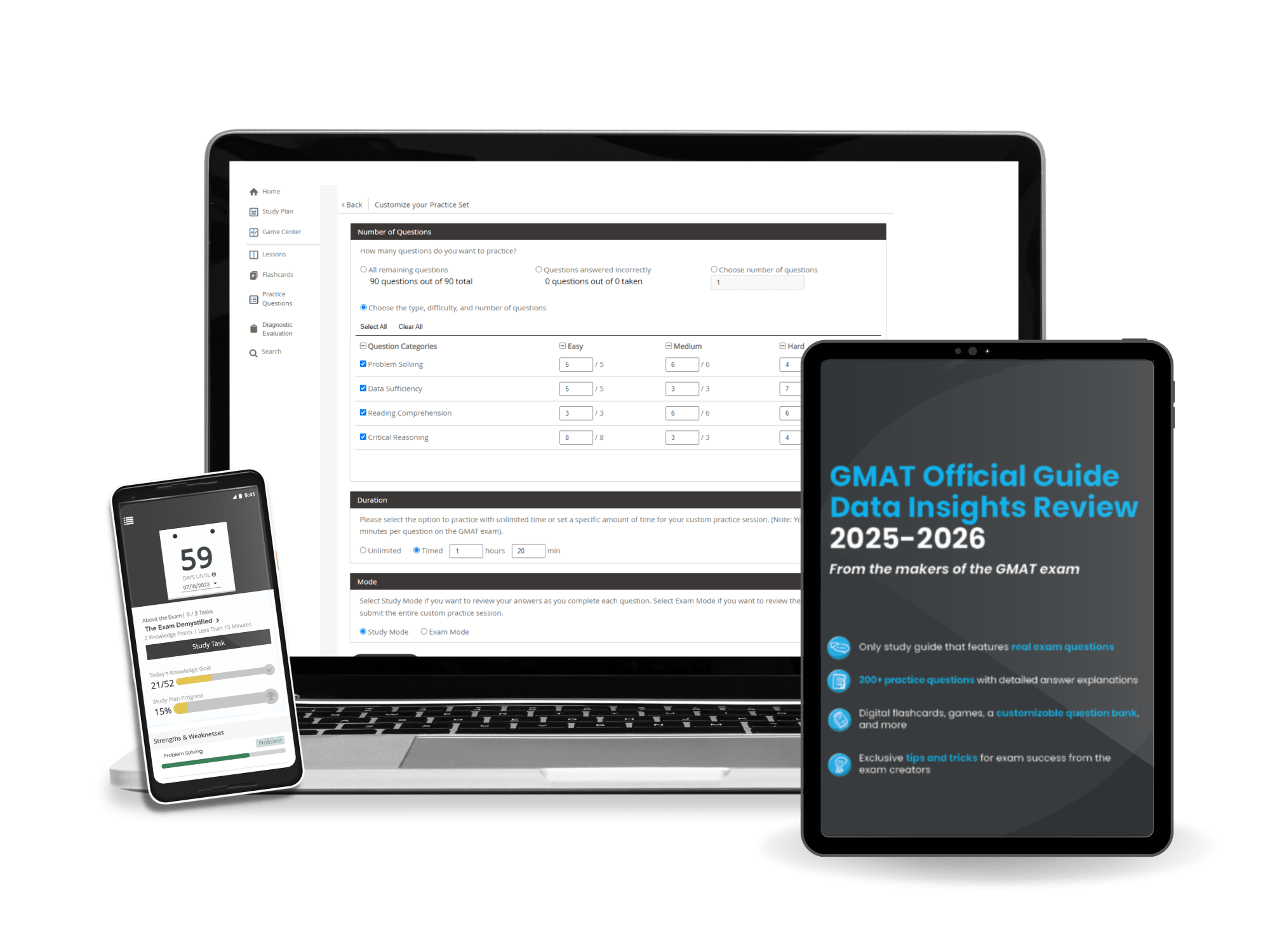 GMAT Focus Edition Prep 2024 and 2025: Practice Tests and