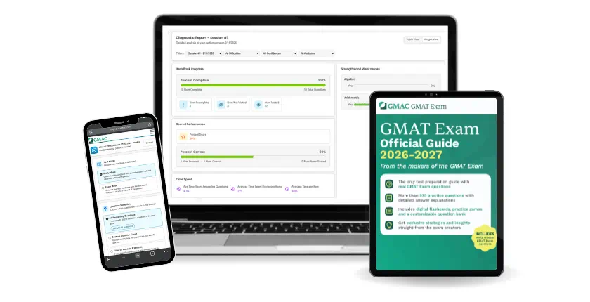 GMAT Official Guide 2026-2027: eBook & Online Question Bank | mba.com
