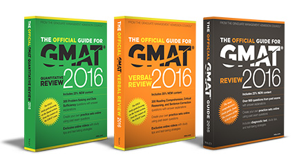 GMAT Quantitative & Verbal Review Books 2nd Edition The Official